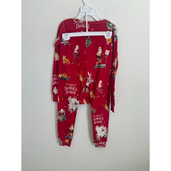 Books to Bed The Story of Santa's Beard pajamas NWT size 6 - Picture 3 of 3